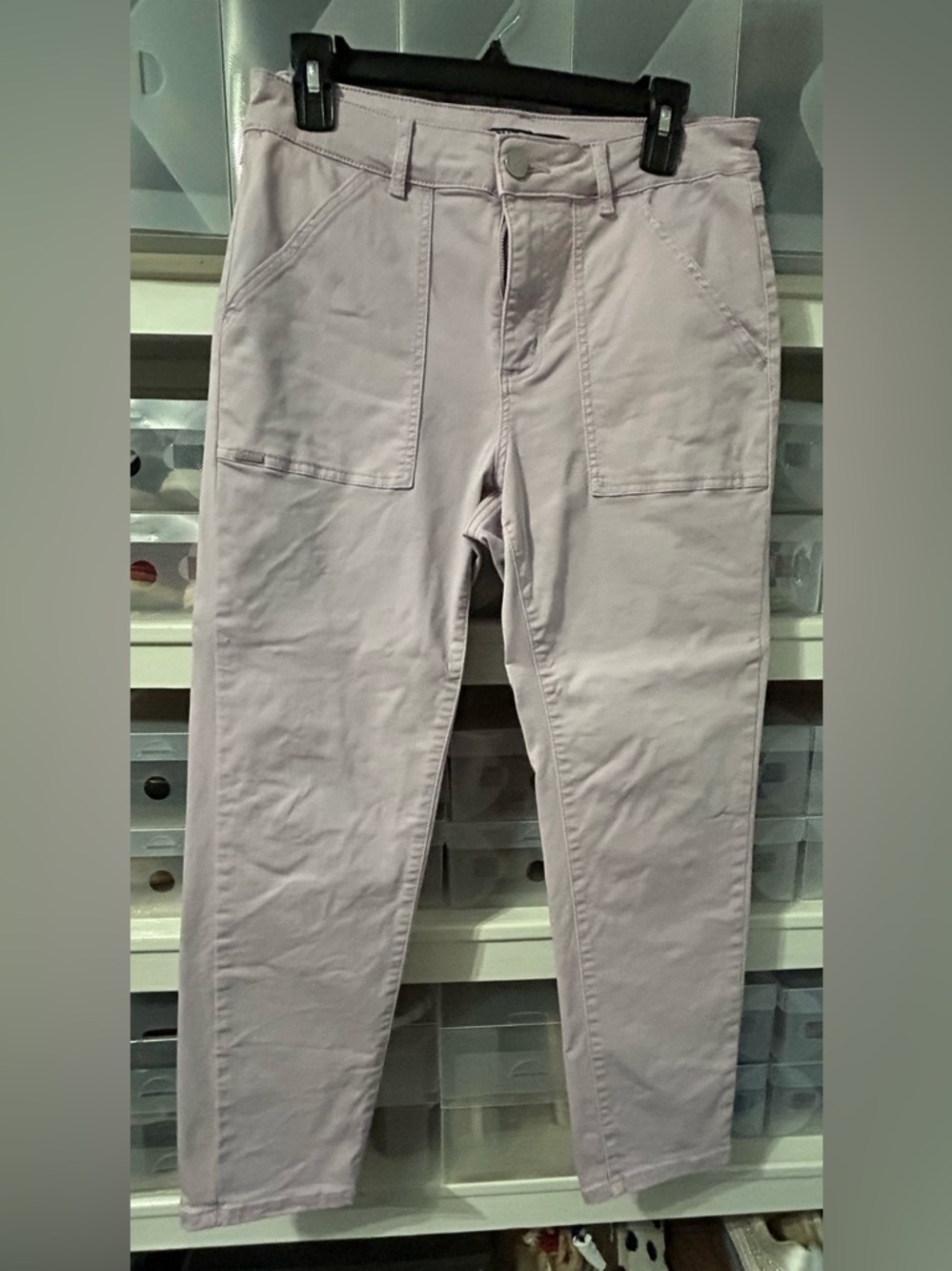 FDJ Women's High-Rise Jeans in Light Lavender